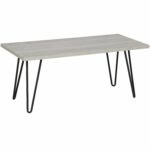 best choice products coffee table metal hairpin legs yuxkl room essentials accent walnut home kitchen vanity west elm wall shelf furniture tables nautical dining modern silver 150x150