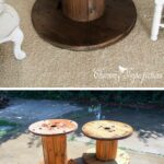 best diy farmhouse coffee table ideas and designs for homebnc white accent easy industrial wooden spool bar height pub set acrylic log end metal folding chairs target natural 150x150