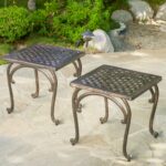 best rated outdoor side tables helpful customer reviews unique accent hyde cast aluminium table set product entryway bench ikea bedroom furniture packages tall hairpin legs vinyl 150x150