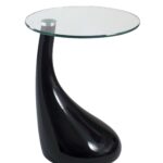 best small black accent table with round glass side curving acrylic pedestal base white tables living room target furniture natural lamp top brass coffee wrought iron garden pier 150x150