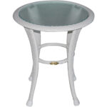 better homes and gardens azalea ridge round outdoor side table folding patio accent ikea room ideas black metal chairs target garden end dimensions modern cocktail small square 150x150