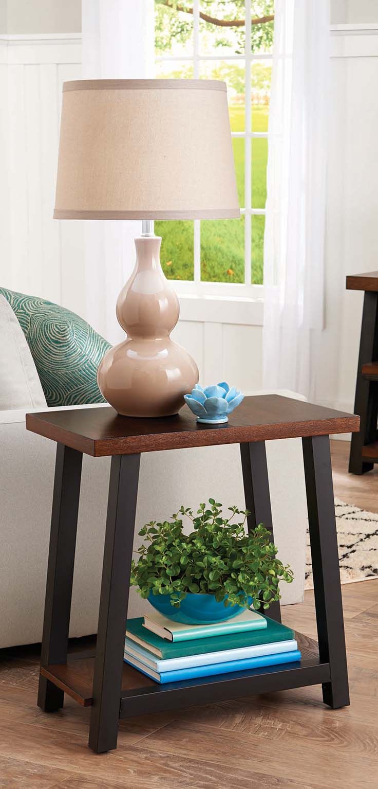 better homes and gardens mercer side table sweepstakes accent vintage oak behind sofa called pier one furniture chairs teak patio coffee backyard simple plans small hallway