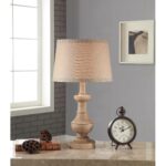 better homes and gardens rustic table lamp white washed wood finish end with flat metal legs log tables gold console marble top argos butterfly lack hack industrial pipe base 150x150