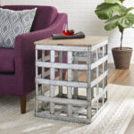 better homes and gardens wood galvanized metal lift top accent table silver mirrored bedside furniture pottery barn pine demilune console bar towels marble piece set modern 150x150