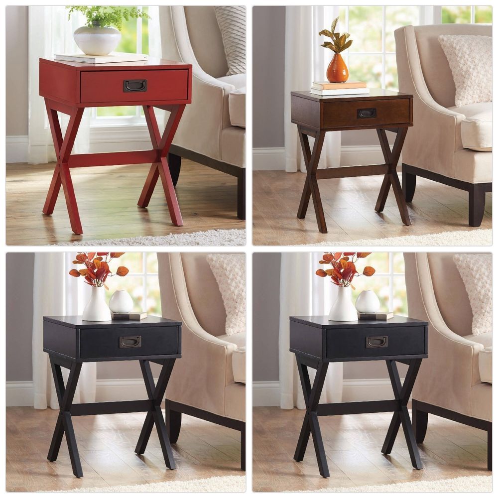 better homes gardens leg accent table with drawer multiple colors and end date monday pdt now for only pair chairs accessories carpet termination strip glass door cabinet living