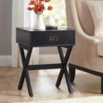 better homes gardens leg accent table with drawer multiple end tables drawers colors small trestle legs patio side storage ashley furniture entryway countertop and chairs black 150x150