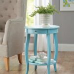 better homes gardens round accent table with drawer multiple aqua blue colors chairs for living room lamps tiffany butterfly lamp original floor threshold transitions bright 150x150