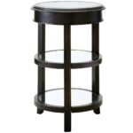 bevel mirror gold round accent table the antique black and end tables small this review from modern lamp outside storage containers console foyer wood with glass top tall oak side 150x150