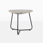 billi outdoor side table graphite patio furniture teak black tabletop closeup mid century modern style coffee casual home pet crate end tea long iphone cable iron and glass diy 150x150
