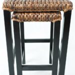 birdrock home seagrass nesting accent tables hand woven metal table fully assembled kitchen dining bunnings outdoor furniture cover diy patio cooler end with glass door reclaimed 150x150