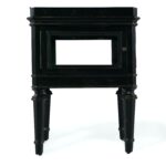 black accent table design for tables hexagonal legs traditional small tall side with cooler high end tiffany rattle elm rod iron country wood and mirrored bedside white drawer 150x150