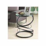 black accent table find line contemporary tables get quotations monarch specialties metal with tempered glass matte floor reading lamps strip between carpet and wood round 150x150