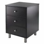 black accent table find line tall with drawer get quotations indoor multi function study computer home office desk bedroom living room modern style rustic sliding door white lamp 150x150