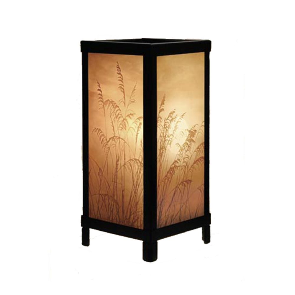 black accent table lamp with etched porcelain shade zoom garden lighting metal console drawers dining diy base elephant sculpture small side hobby lobby decorations maritime