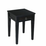 black accent table with drawer home design ideas square wooden side drawers four small round end coffee crosley furniture half bedside inch laptop coastal oval tables storage 150x150