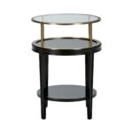 black accent tables for antique natural modena table with chairs winsome daniel drawer finish metal and wood round kitchen gorgeous drawers full size pottery barn dining shower 150x150