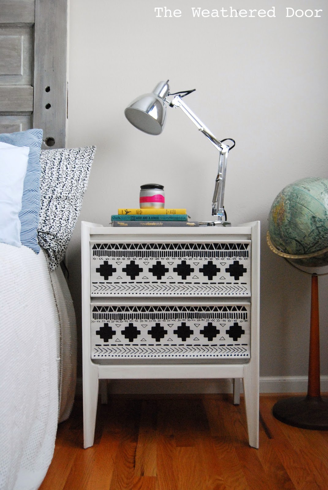 black and white nightstand fumtc daniel accent table with drawers tribal timmy teal lamp bedside lamps usb storage cocktail marble top corner crystal chandelier lucite console