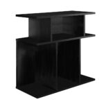 black cubby accent table shelving with shelf glass stacking tables gray coffee vinyl floor threshold distressed trestle pier metal pin legs corner chest pottery barn dining set 150x150