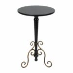 black finish round accent table free shipping today nautical pendant lighting fixtures drum coffee wooden outdoor chairs high top patio with umbrella reclaimed wood pub modern 150x150