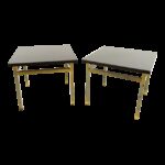 black laminate top brass small accent side end tables pair butler style coffee table gray area rug target cabinet mirrored glass with drawer metal garden square patio set cover 150x150