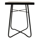black mosaic square patio side accent table free shipping white today luxury garden furniture silver grey bedside lamps screw wooden legs rattan outdoor beach small teak drum 150x150