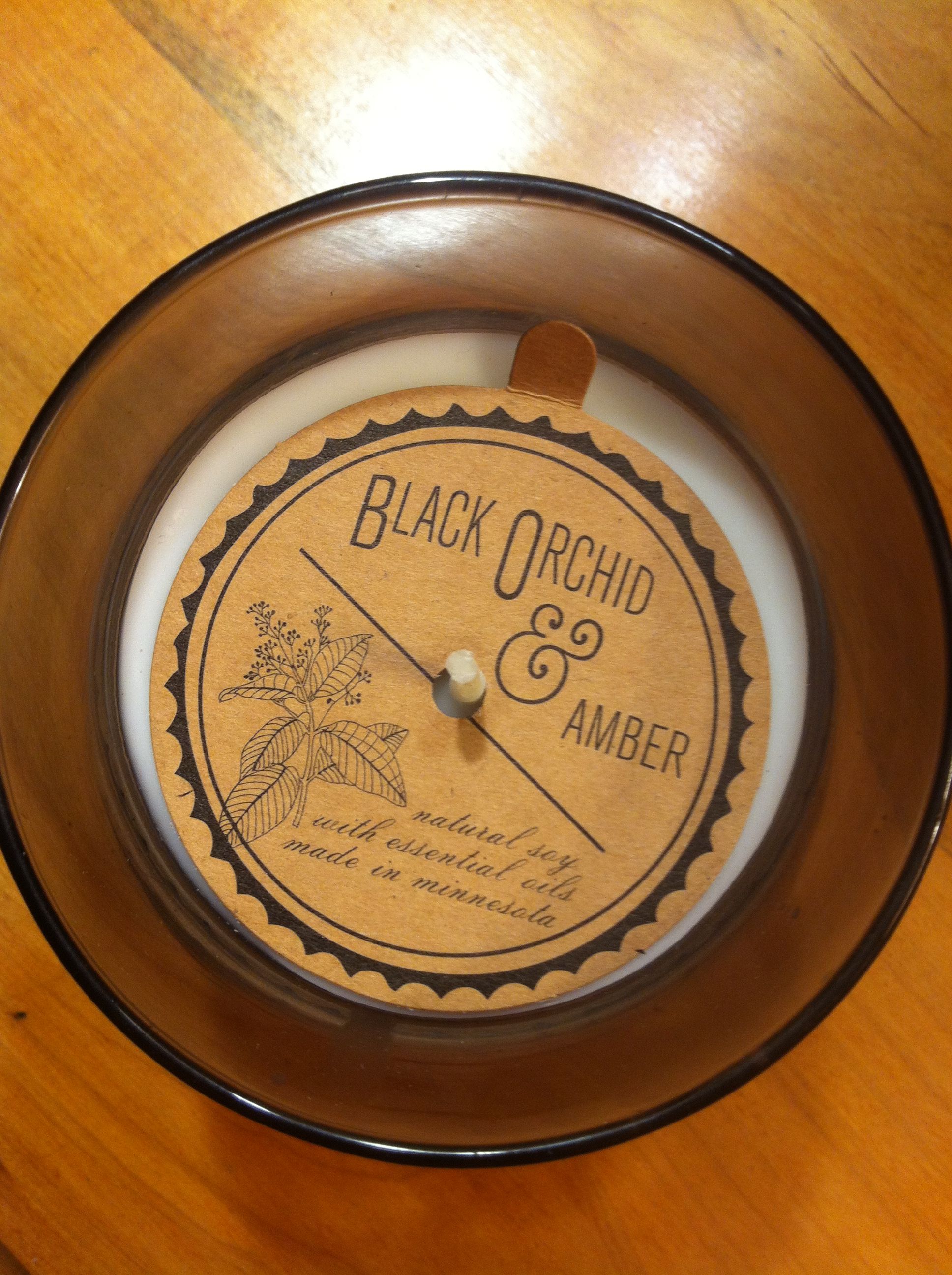 black orchid amber candle saw these target and was drawn waldo accent table the label design hooked smell need stock ikea closet organizer standing mirror tier glass side house