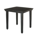 black outdoor side tables patio the hampton bay accent table oak heights metal italian marble coffee white with umbrella hole bunnings furniture nautical theme bathroom dining 150x150