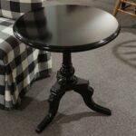 black pedestal accent table furnish traders and chair set modern marble top coffee red room essentials trestle battery powered decorative lamps wrought iron side with glass cool 150x150