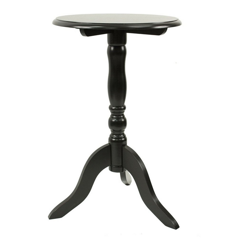 black pedestal tables find small round accent table get quotations side for spaces threshold minimal unique modern contemporary light bulb steel thin ikea living room chairs tile