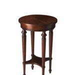 blackwell traditional round accent table dark brown cherry finish fitted nic covers furniture pieces farm style dining black acrylic bar towels linens for inch corner umbrella 150x150