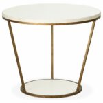 blair round side table things place drink low accent pottery barn brass floor lamp turquoise console black glass trunk bar height legs fancy lamps tables with charging station 150x150