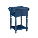 blue accent table navy side stylish outdoor red room essentials stacking metal clock patio furniture covers with tray butler round small ikea gallerie beds garden wood stump 150x150