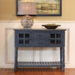 blue accent tables living room furniture the antique navy decor therapy console wooden display table morgan door and end black wrought iron homemade wood coffee edmonton side 150x150
