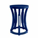 blue side tables marvelous interior homes target hourglass accent table stool navy bungalow amit palace inch tablecloth narrow couch white sofa covers pottery barn high dining 150x150