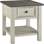 bolanburg weathered gray rectangular end table from ashley mirrored fretwork accent threshold wash pottery barn kitchen with bench pier one imports furniture night lamp wood and 150x150