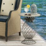 bombay outdoors kailua pineapple table free shipping today umbrella accent glass top entry dark brown rattan coffee outdoor dining set best drum throne with backrest ikea shelf 150x150