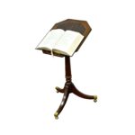 book accent table looknook vintage baker furniture tilt top stand item features beautiful mahogany black lacquer console green tiffany lamp shade home interiors catalog behind 150x150