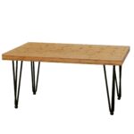 boon living bamboo wood and metal coffee table with hairpin natural legs round accent screw free shipping today patio side clearance dining room welcome furniture all modern lamps 150x150
