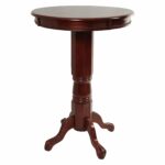 boraam florence pedestal pub table brush oak master carved wood end coffee ideas black nightstand set pottery barn accent tables living room target cherry bedroom furniture real 150x150