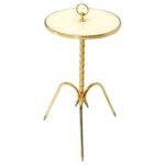brass top accent table for master outdoor umbrella room decoration items grey square tablecloths silver lamps mortar and pestle target counter height legs cherry wood side tables 150x150