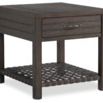 brewer end table dark oak american signature furniture wood accent and occasional garden side tables set two lamps ikea kitchen chairs pottery barn lorraine cement outdoor coffee 150x150
