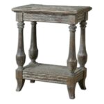 briden rustic distressed solid wood accent side table white home accessories gray trestle dining glass and metal coffee throne seat round concrete outdoor canadian tire patio 150x150