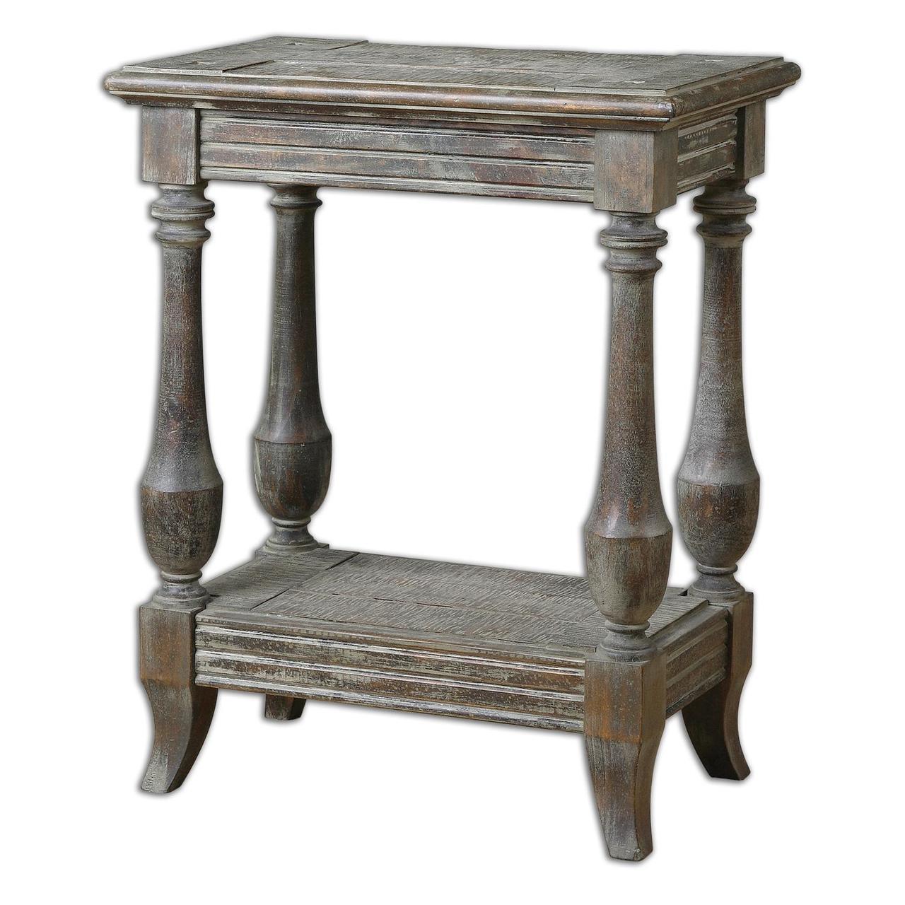briden rustic distressed solid wood accent side table white home accessories gray trestle dining glass and metal coffee throne seat round concrete outdoor canadian tire patio