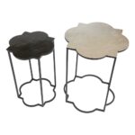 brighton accent table set metal tables progressive previous modern brass lamp high end sofas pottery barn round kitchen petrified wood side pub height and chairs black meyda 150x150