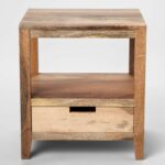 bring touch rustic style into your home with this drawer wood threshold accent table target high and chairs patio furniture montreal small storage folding coffee diy concrete 150x150