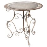 bronze metal round decorative accent table free shipping today white lamp gold coffee home interior decoration ideas drum throne for tall drummers timber swivel chairs living room 150x150