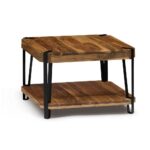 brown end table live edge tables accent the black alaterre furniture coffee ryegate and natural wood with metal cube hexagon home goods side lamps set lap desk pier candles 150x150