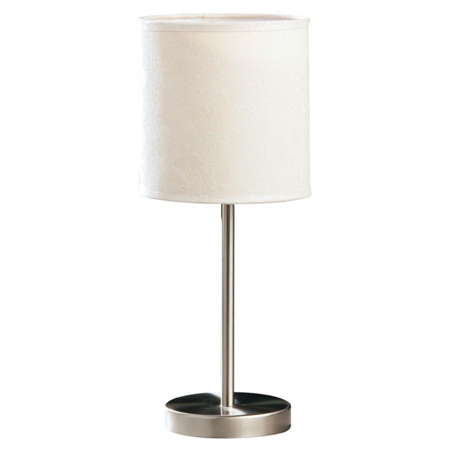 brushed steel table lamp lighting and ceiling fans heyburn accent with usb port gold iron coffee resin wicker side slipper chair white retro lucite modern style end tables faux