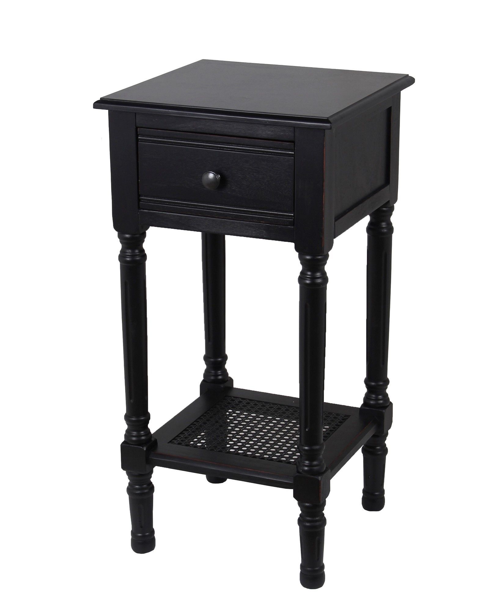 buckmaster drawer end table products black side accent with storage wooden shelves wood counter height dining red oriental lamps farm door modern stools beautiful antique ese grey