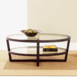 build oval wood coffee table cole papers design amazing berwyn end metal and rustic brown threshold dog crate adjustable mid century modern furniture legs gaming dining small 150x150